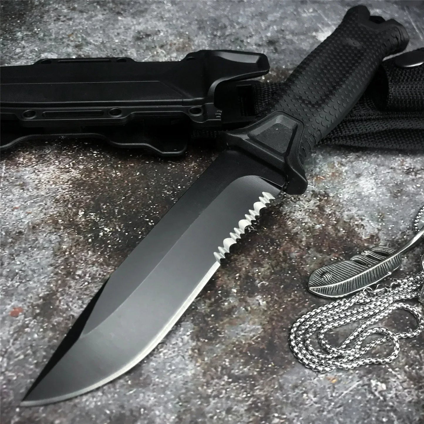 couteau tactique survie