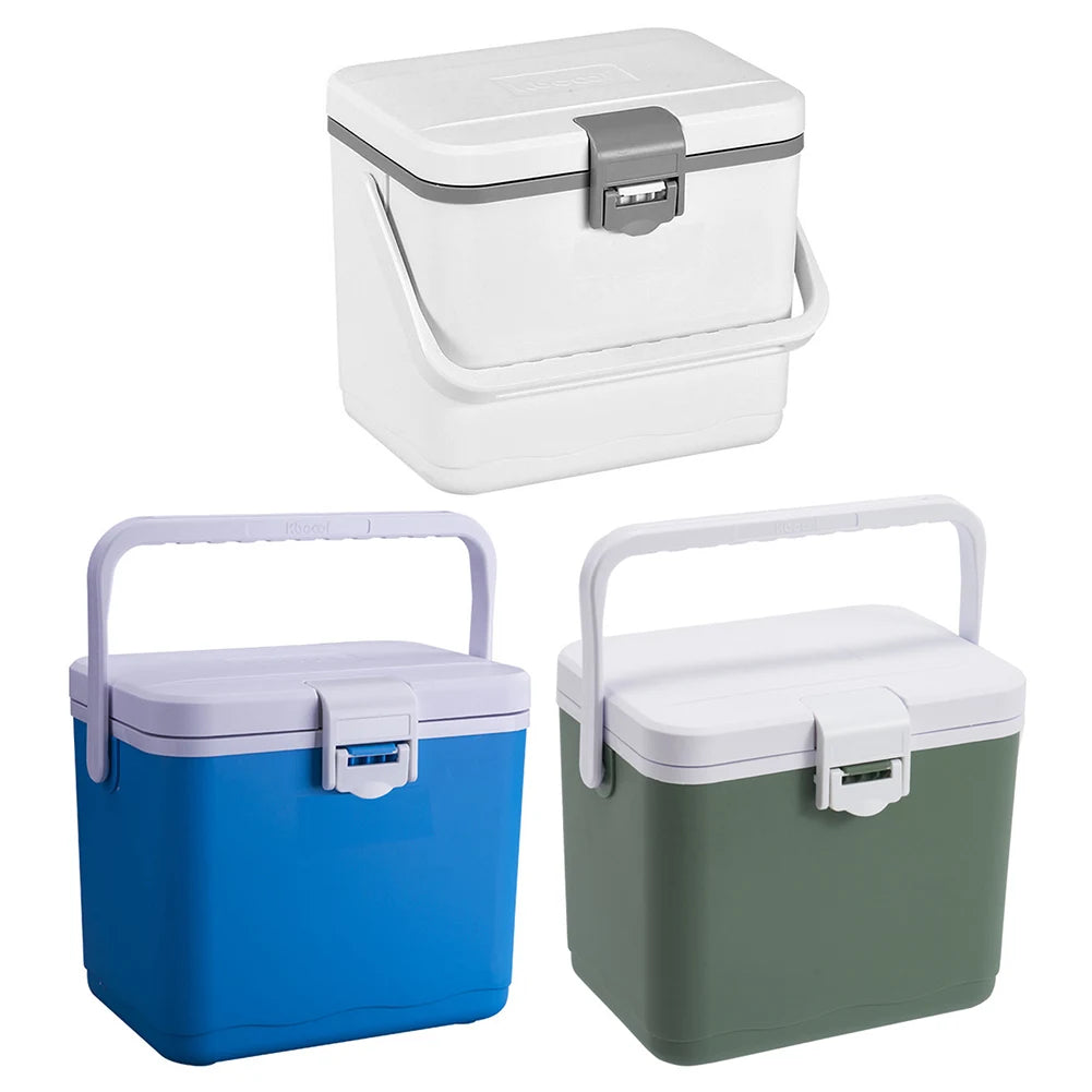 Réfrigérateur de camping portable, glacière E27, 4.5 L, 5L