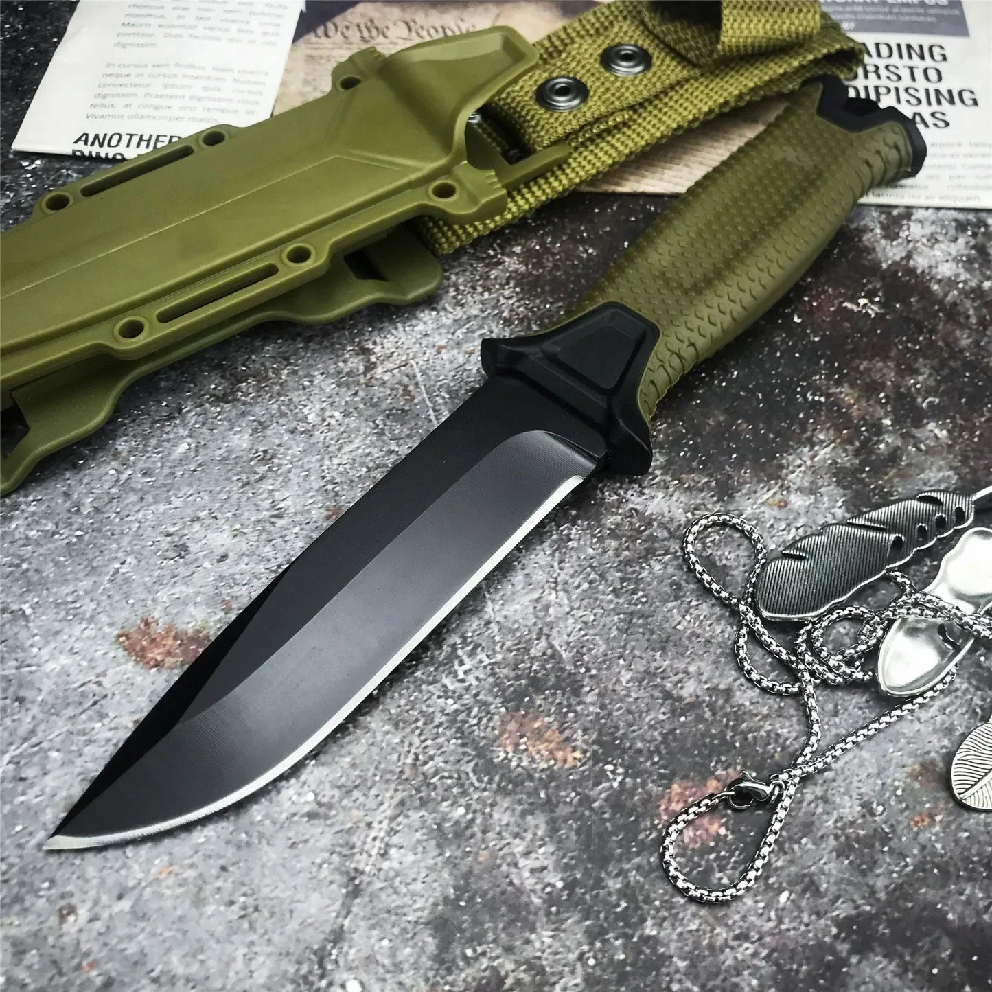 couteau tactique survie