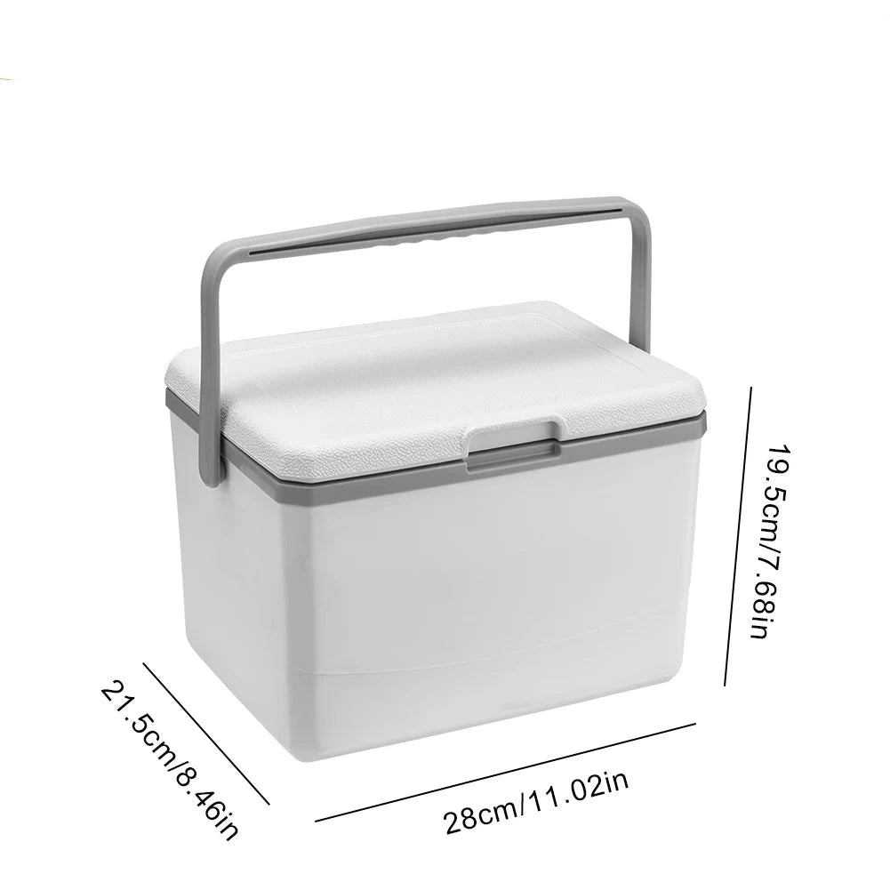 Réfrigérateur de camping portable, glacière E27, 4.5 L, 5L