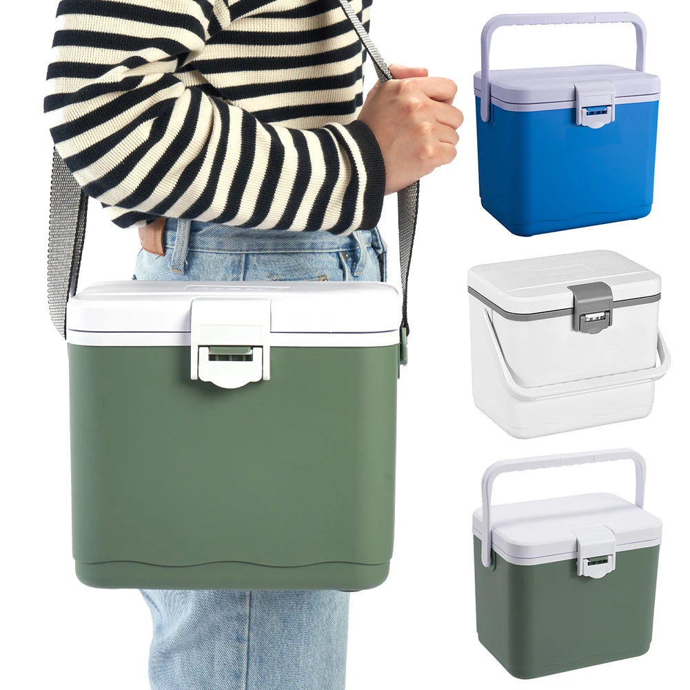 Réfrigérateur de camping portable, glacière E27, 4.5 L, 5L